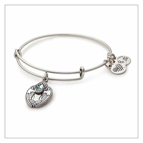 Alex & Ani Crystal Dove Silver Bracelet - Picture 4 of 4